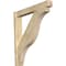 Ekena Millwork Funston Craftsman Rough Sawn Outlooker, Douglas Fir, 6"W x 40"D x 40"H OUT06X40X40FST04RDF - alternate 1